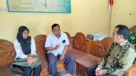 Petugas BPS Gunungkidul Menghadap Lurah Tepus, Laksanakan Survei Rumah Tangga Triwulanan (SERUTI)